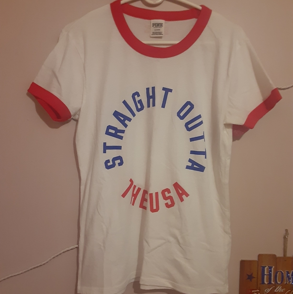 PINK VS 4TH OF JULY SHIRT